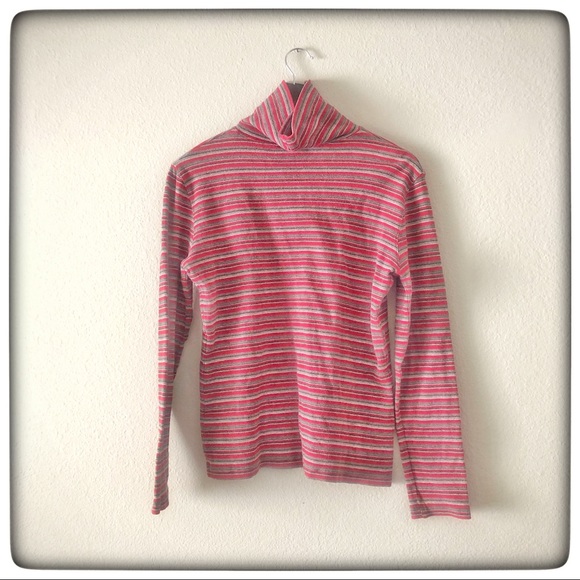 High Sierra Women’s Large Turtleneck Striped - Picture 3 of 5